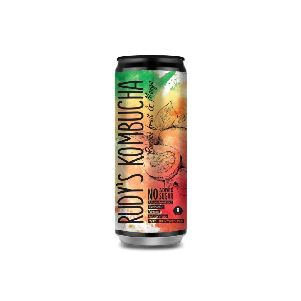 Rudy's Kombucha "Mango & Passion Fruit" 330 ml