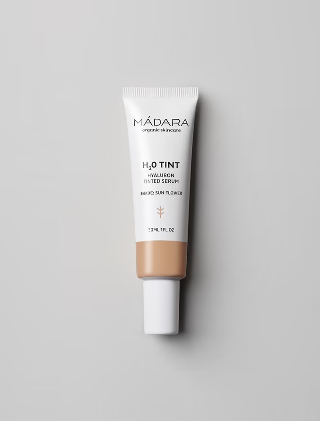 MADARA H2O Tonējošs serums ar hialuronskābi Sun Flower 30 ml