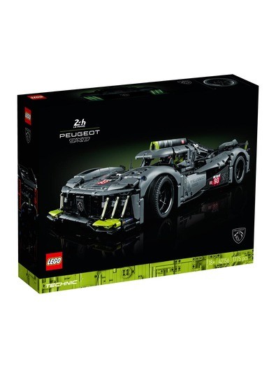 LEGO Technic PEUGEOT 9X8 24H Le Mans Hybrid Hypercar 42156