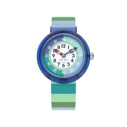 Flik Flak Organized Chaos Stripy Green  Fbnp226
