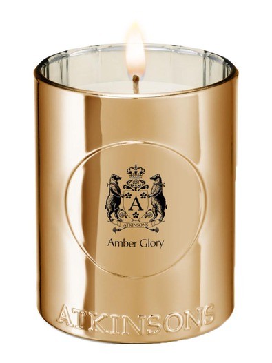 Atkinsons A Touch Of Glass Amber Glory Scented Candle 200 g