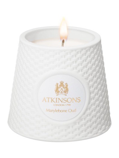 Atkinsons Lights Of London Marylebone Oud Scented Candle 250 g