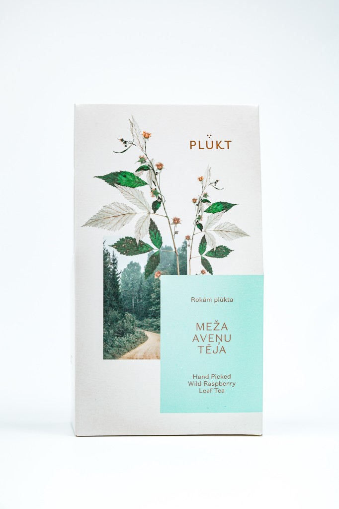 PLUKT Wild raspberry leaf tea