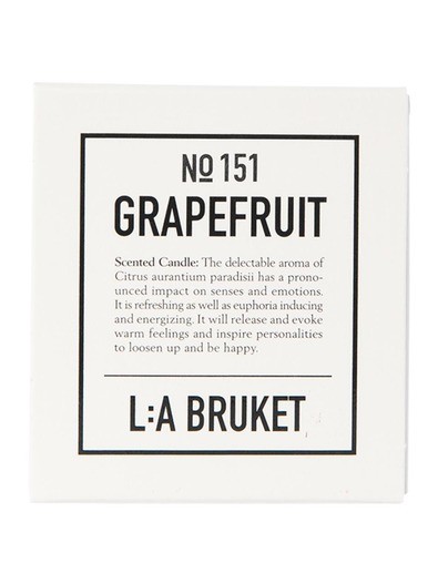 L:a Bruket Grapefruit 151 Scented Candle 50 g